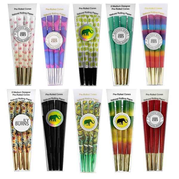 Beautiful Burns Pre-rolled Cones | 8 Pack product image